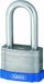 Abus 41/45HB50 hangslot, gelamineerd, staal, 45 mm, extra lange boog, blauw