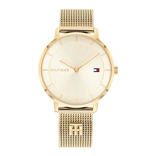 Tommy Hilfiger TH1782286 Dames Horloge Goudkleurig Staal 35 mm