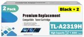 Cartouche de toner TL-A2310H/TL-A2319H, pack de 2, noir, rendement : 1600 pages