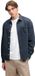 Superdry Twill Tweed Jersey Overhemd Heren Lange Mouwen Shirts XXL Navy Tweed