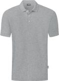 Jako Organic Polo Heren - Lichtgrijs Gemeleerd | Maat: 4XL