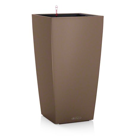 LECHUZA CUBICO Color 30 Plantenpot - Bruin - All-in-One Set