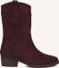 Wysh Nolia Laarzen - Nubuck - Meisjes - Paars - Maat 34