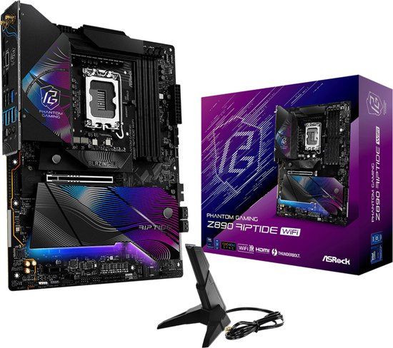 Asrock Z890 Riptide WiFi Intel Z890 LGA 1851 (Socket V1) ATX