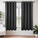 Joydeco Gordijnen 160 inch lengte voor kamer verduisterende grijze gordijnen, verduisterende gordijnen 63 inch lengte voor slaapkamer woonkamer, grijze korte doorvoertule raamgordijnen