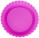 Alpina Set de moules à pâtisserie en silicone - 12 cm - Rouge et Rose - Lavable au lave-vaisselle
