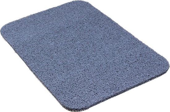 Deurmatshop.nl Schoonloopmat buiten / Curly buitenmat / 60 cm x 80 cm / 014 grey