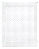 blindecor Specks Celestial Rolgordijn Raamverduistering, Stof/Weefsel, Wit, 100 x 250 cm