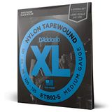 D'Addario Tapewound Basssnaren ETB92-5, 50-135, 5-String, Long Scale