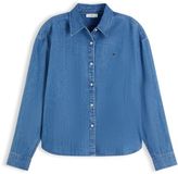 Tommy Hilfiger Dames Lange Mouwen Shirt Katoen 34 Herfst/Winter 2026