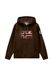 NAPAPIJRI Sweatshirt 'B-ARCHIVE' lichtbeige / navy / donkerbruin / bourgogne