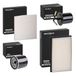 RIDEX 4055F26762 Kit de filtres sans vis de vidange d'huile