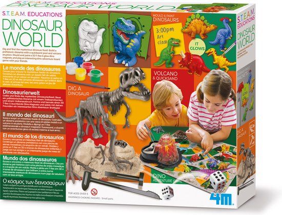 4M Dinosaur World