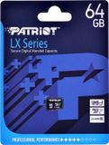 Patriot Memory PSF64GMDC10 flashgeheugen 64 GB MicroSDXC UHS-I Klasse 10