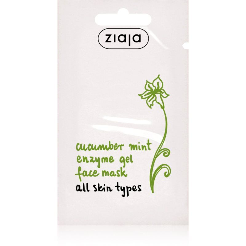 Ziaja Cucumber Pepino Y Menta Mascarilla Facial Enzimática Individual 7 ml