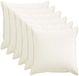 vidaXL - Kussensloop - 6 stuks - Wit - 70 x 70 cm