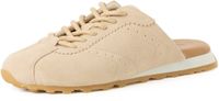 Tamaris - Dames - Muiltjes - Beige - Leer - Maat 41