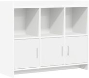 vidaXL Dressoir Wit 98,5 x 33 x 80 cm Bewerkt hout