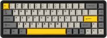 Ajazz AK680 MAX HE - Clavier de jeu 65% Filaire - Touches magnétiques - Effet Hall - Déclencheur rapide - QWERTY - Jaune clair de lune