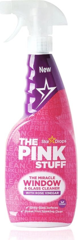 The Pink Stuff - Raam- en glasreiniger - 750 ml