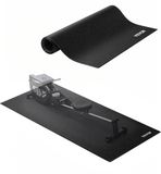 VEVOR Vloerbeschermingsmat voor Sportapparatuur Loopbandmat Fitnessapparatuur 60x130cm