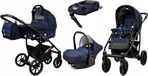 BabyLux® Largo | Ensemble pour chat 4-en-1 | Bleu marine étoilé | Chat combiné | Iso