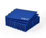 VEVOR Hockey vloertegels van PP, 8 stuks, blauw