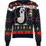 Het Molletje Christmas jumper - Der kleine Maulwurf - Glöckchen - S tot XXL - voor Vrouwen - meerkleurig