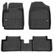 FROGUM KIA Picanto III 2017- automat - Automatten - 3D pasvorm - Hoge rand 6 cm - Geurloos TPE