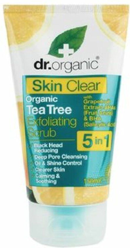 Dr. Organic Skin Clear Exfoliating Scrub 150 ml