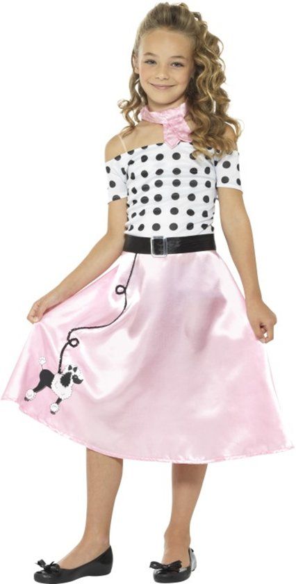 Generik 50s Poodle Girl Costume - 5020570082669