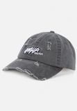 Gorilla Wear Galway Distressed Cap - Pet - Washed Grijs