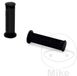 Domino Poignée Caoutchouc Noir Diamètre 22 mm Longueur 128 mm Ouvert
