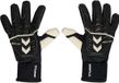 Hummel Hmlgk Gloves Mega Grip 225307 Unisex Volwassenen Lange Vingers Polyester Zwart/Wit Maat 9