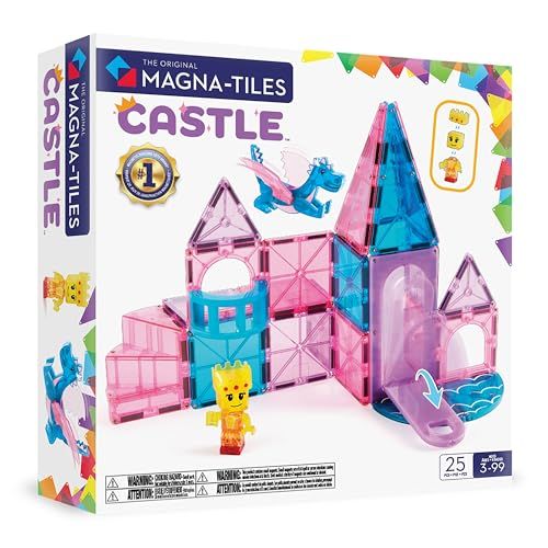 Magna-Tiles Castle - 25 stuks - Magnetisch Bouwset - Vanaf 3 jaar