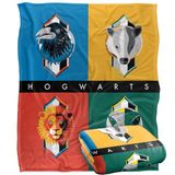 HARRY POTTER Silky Touch superzachte plaid 152 x 127 cm