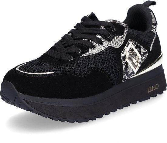Liu Jo - Women's Black Suede Sneakers - Size 37 - Fall/Winter 2025