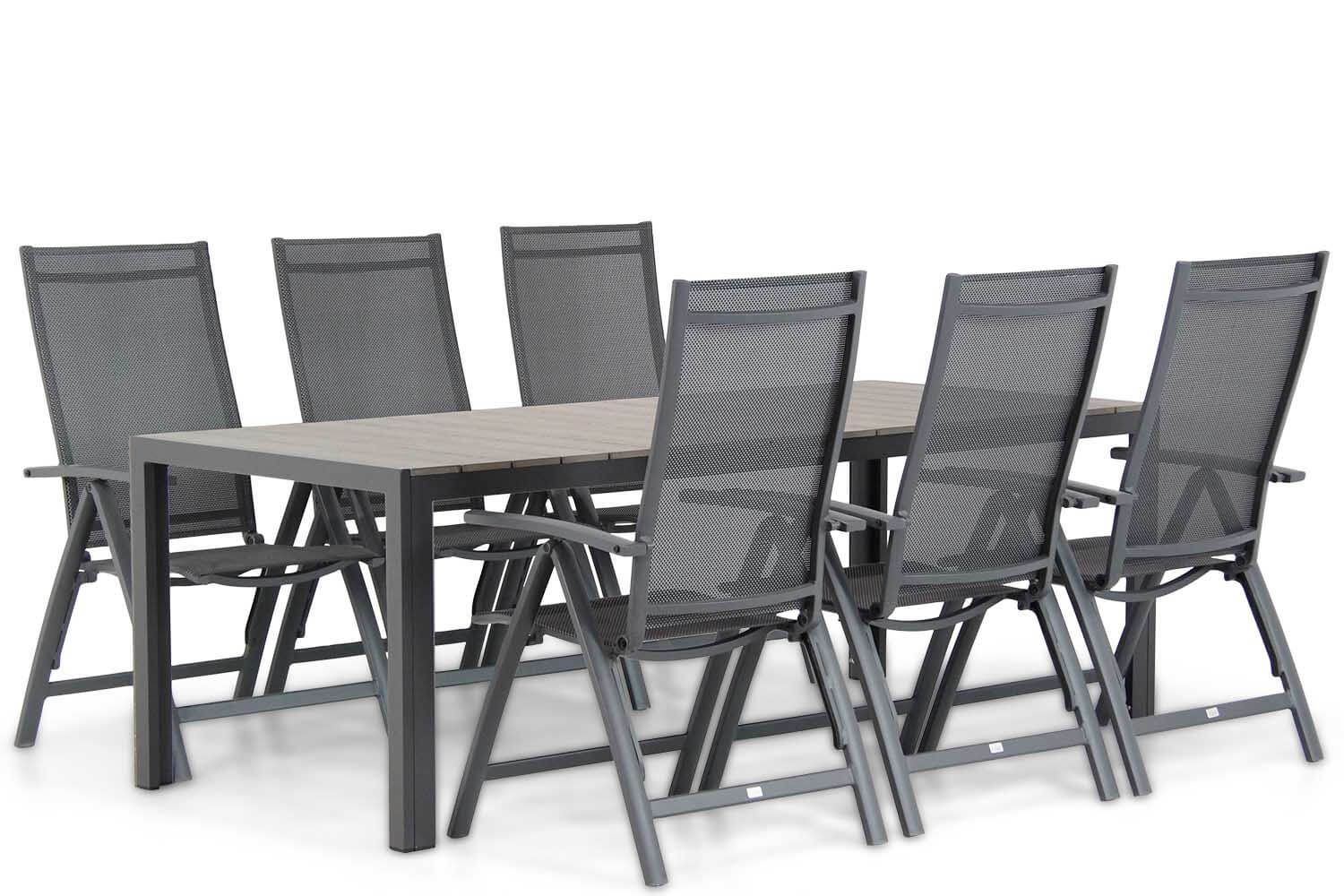 Presto Donato Young 217 cm dining tuinset 7-delig