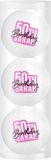 Legend ACM Products Golfpresentjes-Sarah 3 golfballen- Sarah 50 jaar Golfcadeau-Golfgadget- Golfprijs-Golfer-Golfaccessoires-Golfbal-golftees-golfcadeau