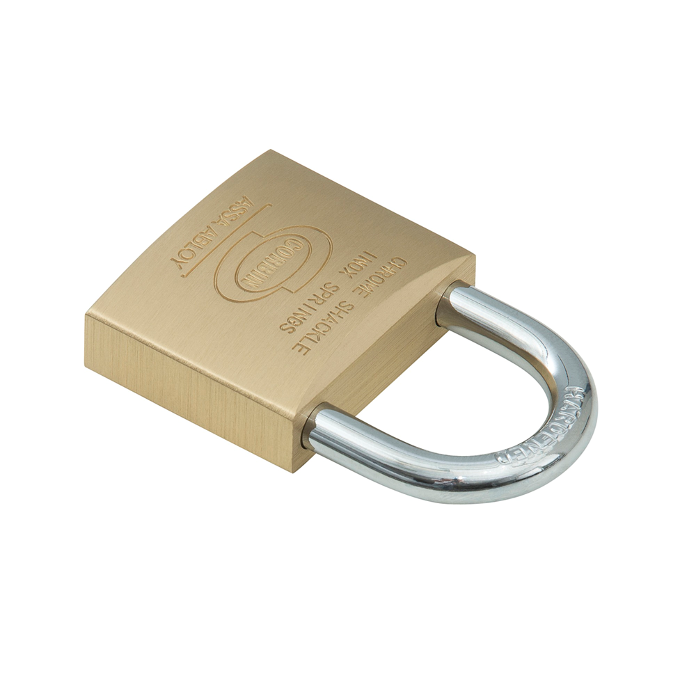 Nemef Hangslot 118060 | 2 sleutels | kastafmeting (bxhxd): 60 x 45 x 19 mm