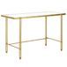 Henn&Hart Home Office, goud, 122 cm breed