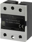TRU COMPONENTS Halfgeleiderrelais TC-GSR-1-25DD 25 A Schakelspanning (max.): 220 V/DC DC-circuit 1 stuk(s)