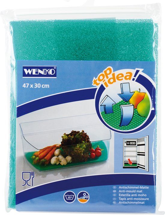 WENKO vershoudmat 47x30 cm - Houd fruit en groenten langer vers