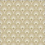 Ambiente Servetten - 20 stuks - wit/goud - 33 x 33 cm - papier - art deco print