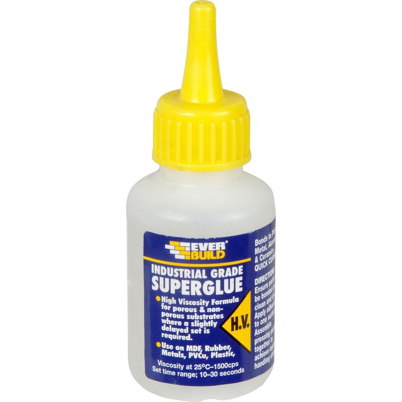 Everbuild secondelijm hoge viscositeit 20gr