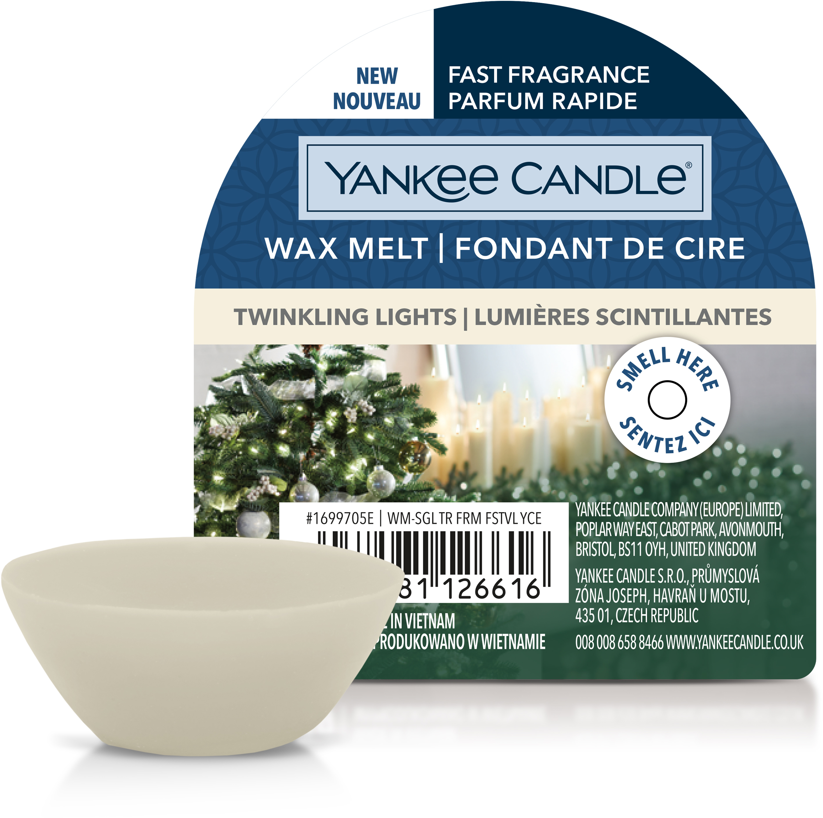 Yankee Candle Twinkling Lights Wax Melt