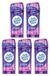 Lady Speed Stick Wild Freesia, déodorant anti-transpirant sec et sans parfum – Lot de 5 – 5 x 65g
