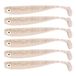 Zanderbait 6 stuks 12 cm paars glitter visaas kunstaas