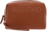 VALENTINO Toilettas Pie Re Soft Cosmetic Case Cuoio Lichtbruin