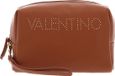 VALENTINO Toilettas Pie Re Soft Cosmetic Case Cuoio Lichtbruin